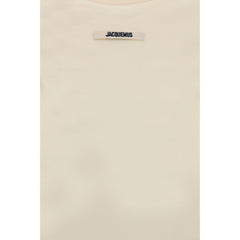 Jacquemus Beige Cotton Long Sleeve T-Shirt