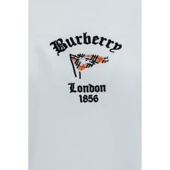 Burberry White Cotton T-Shirt
