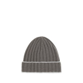 Brunello Cucinelli Bicolor Cashmere Beanie