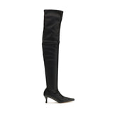 Proenza Schouler Black Polyurethane Over The Knee
