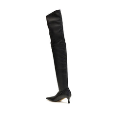 Proenza Schouler Black Polyurethane Over The Knee