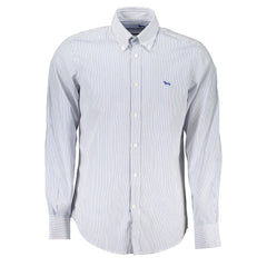 Harmont & Blaine Blue Cotton Men's Shirt