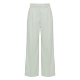Malo Green Cotton Women Pants