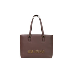 Love Moschino Brown Polyethylene Handbag