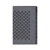 Gucci Gray Wool Oves Aries Scarf