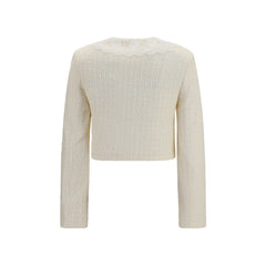 Self-Portrait Beige Polyester Full-Length Jacket