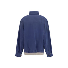 Miu Miu Blue Cotton Bomber