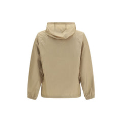 Burberry Beige Nylon Shell Jacket