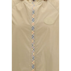 Burberry Beige Nylon Shell Jacket