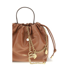 Chloé Brown Lamb Ovis Aries Aries Shoulder Bag