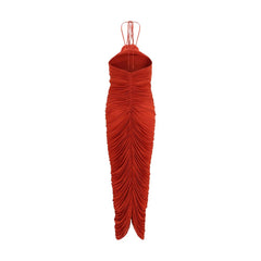 Magda Butrym Multicolor Viscose Cocktail Dress