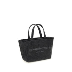 Alexander Wang Gray Cotton Shoulder Bag