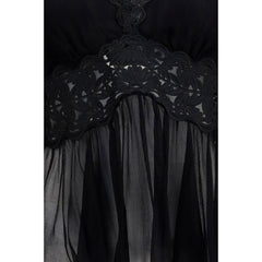 Zimmermann Black Viscose Blouse