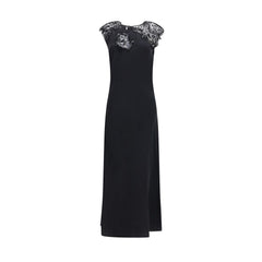 Ferragamo Black Silk Cocktail Dress