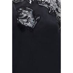 Ferragamo Black Silk Cocktail Dress