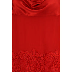 Ferragamo Multicolor Silk Cocktail Dress
