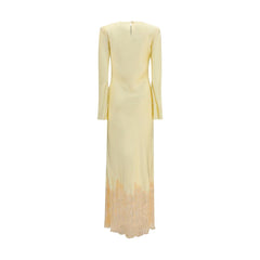 Self-Portrait Bicolor Viscose Cocktail Dress