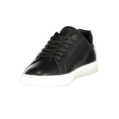Calvin Klein Black Polyurethane Womens Sneaker
