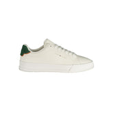 Tommy Hilfiger White Polyurethane Men's Sneaker