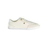 Tommy Hilfiger White Polyurethane Women's Sneaker