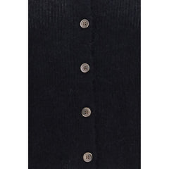 Our Legacy Black Alpaca Vicugna Pacos Polo Shirt