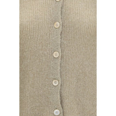 Our Legacy Beige Alpaca Vicugna Pacos Polo Shirt