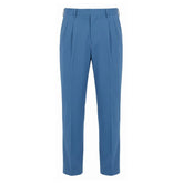Malo Blue Cotton Men's Pants