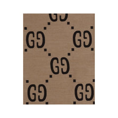 Gucci Brown Silk Scarf