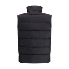Prada Black Recycled Polyamide Sleeveless Jacket