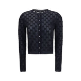 Gucci Black Viscose Cardigan