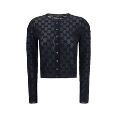 Gucci Black Viscose Cardigan