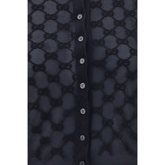 Gucci Black Viscose Cardigan
