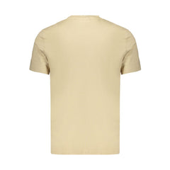 Calvin Klein Beige Cotton Men's T-Shirt