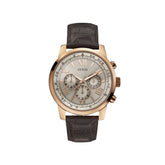 Guess Brown Leather Lining Sport Watch