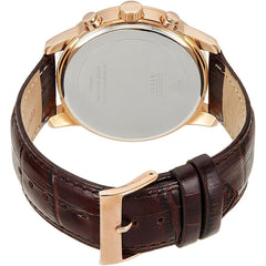 Guess Brown Leather Lining Sport Watch