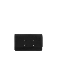 Maison Margiela Black Calf Leather Bos Taurus Wallet