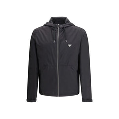 Prada Black Recycled Polyamide Clothing