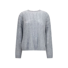 Lisa Yang Gray Cashmere Sweater