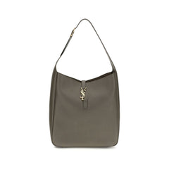 Saint Laurent Bicolor Calf Leather Bos Taurus Shoulder Bag