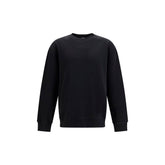 Balmain Black Cotton Sweatshirt