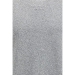 Balmain Gray Cotton Sweatshirt