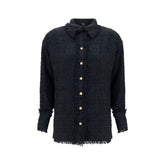 Balmain Black Polyamide Shirt