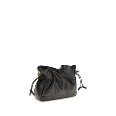 Saint Laurent Black Lamb Ovis Aries Aries Clutch Bag