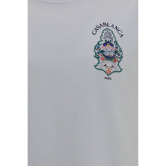 Casablanca White Cotton T-Shirt