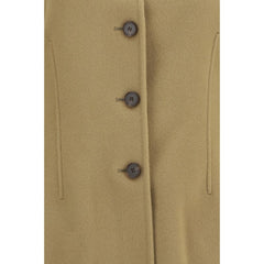 Rohe Beige Wool Oves Aries Full-Length Jacket