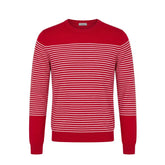 Malo Red Cotton Men Sweater