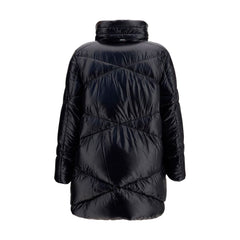 Herno Black Polyamide Full-Length Jacket