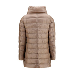 Herno Beige Polyester Full-Length Jacket