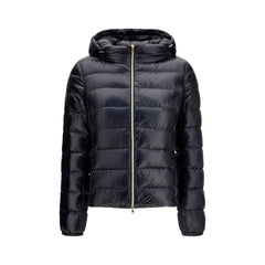 Herno Black Polyamide Full-Length Jacket
