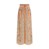 Zimmermann Multicolor Silk Casual Pants